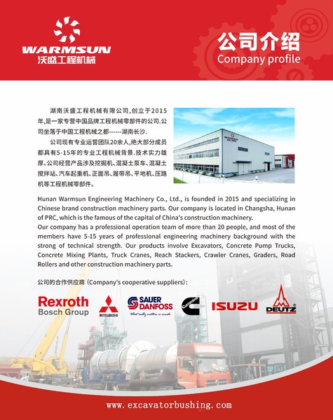 CINA Hunan Warmsun Engineering Machinery Co., LTD Profil Perusahaan